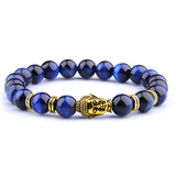 Vintage Blue Tiger Eye Bracelet