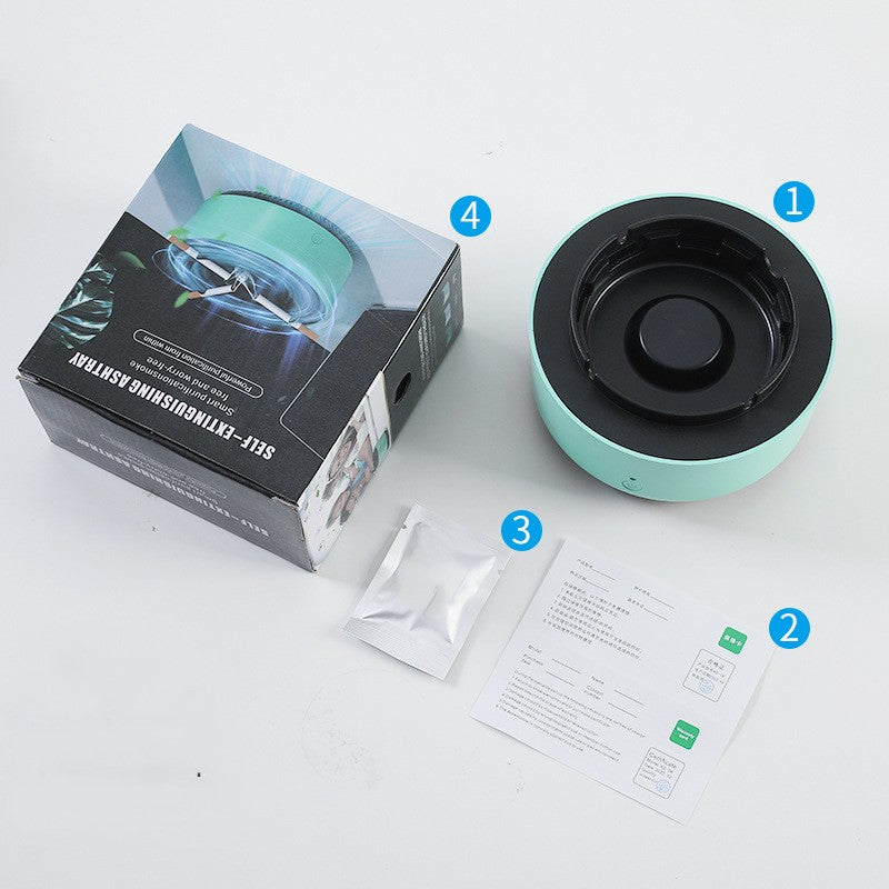 Automatic Smoke Removal Air Purifier Ashtray