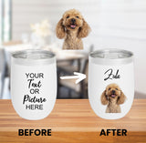 Personalized Vintage Wine Tumbler