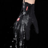 Vintage Waterproof Winter Riding Gloves