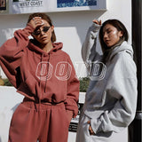 Stylish Vintage Women's Oversize Hoodie & Joggers