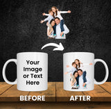 Custom Vintage White Coffee Mug