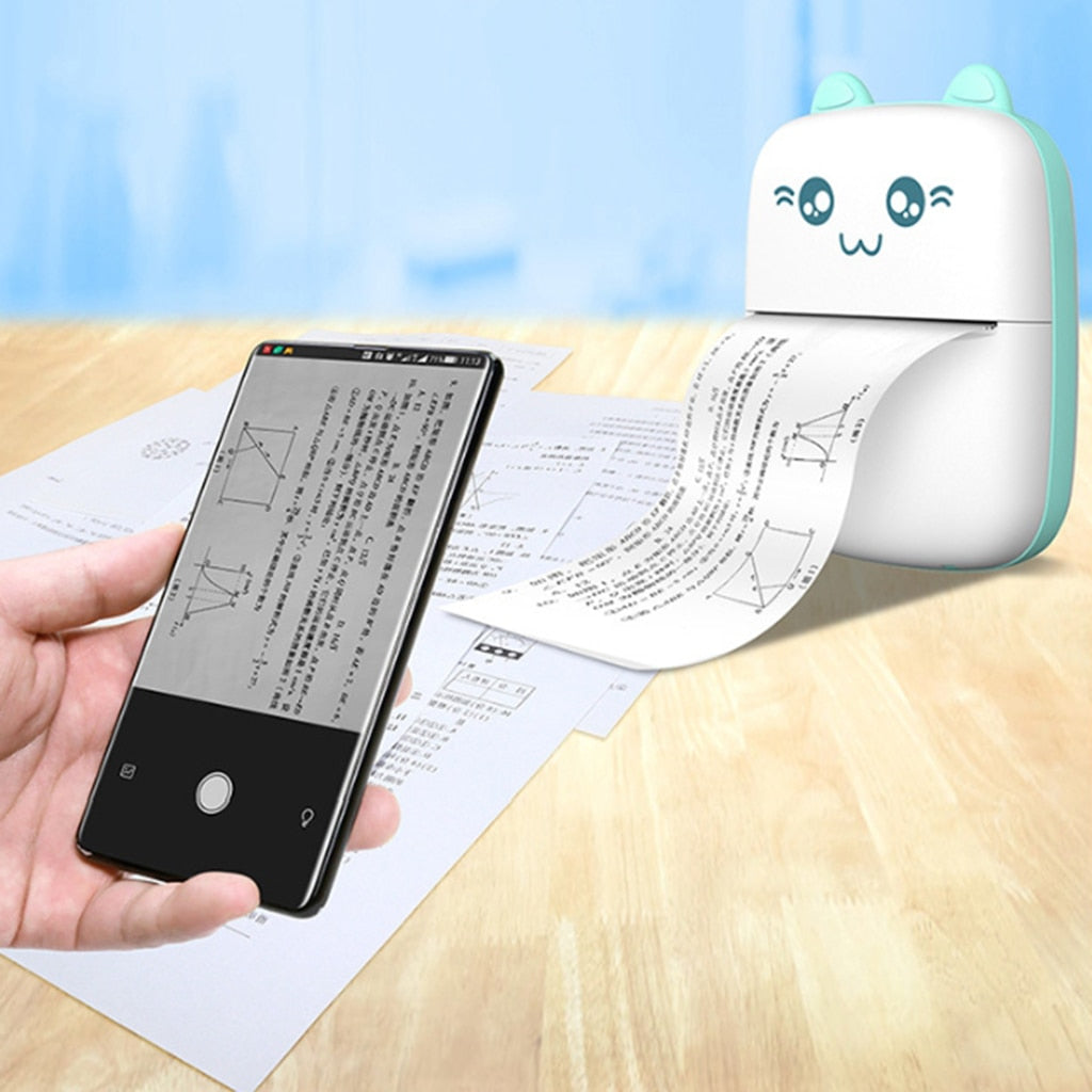 Portable Mini Bluetooth WiFi Pocket Printer