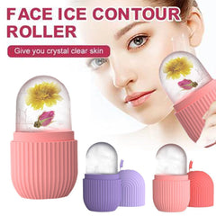 Silicone Ice Cube Tray Facial Tool