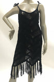 European And American Vintage Knitted Halter Dress