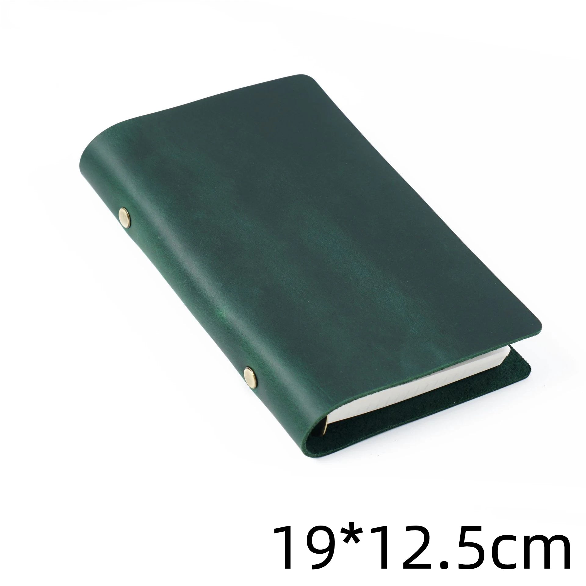 Vintage Real Cow Leather Cover Notebook