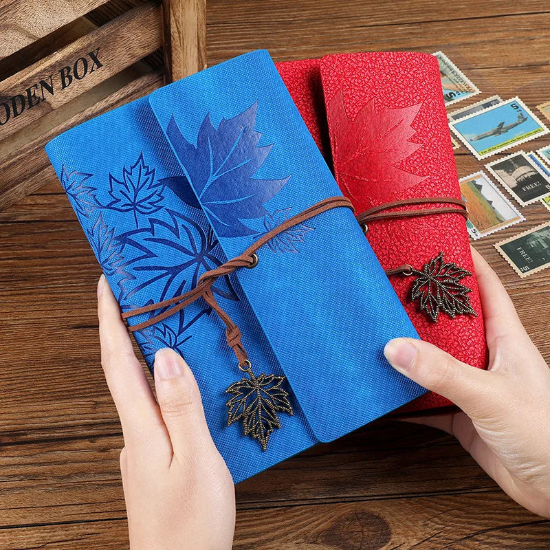 Travelers Vintage Notebook PU Leather Blank Kraft Diary Note Book