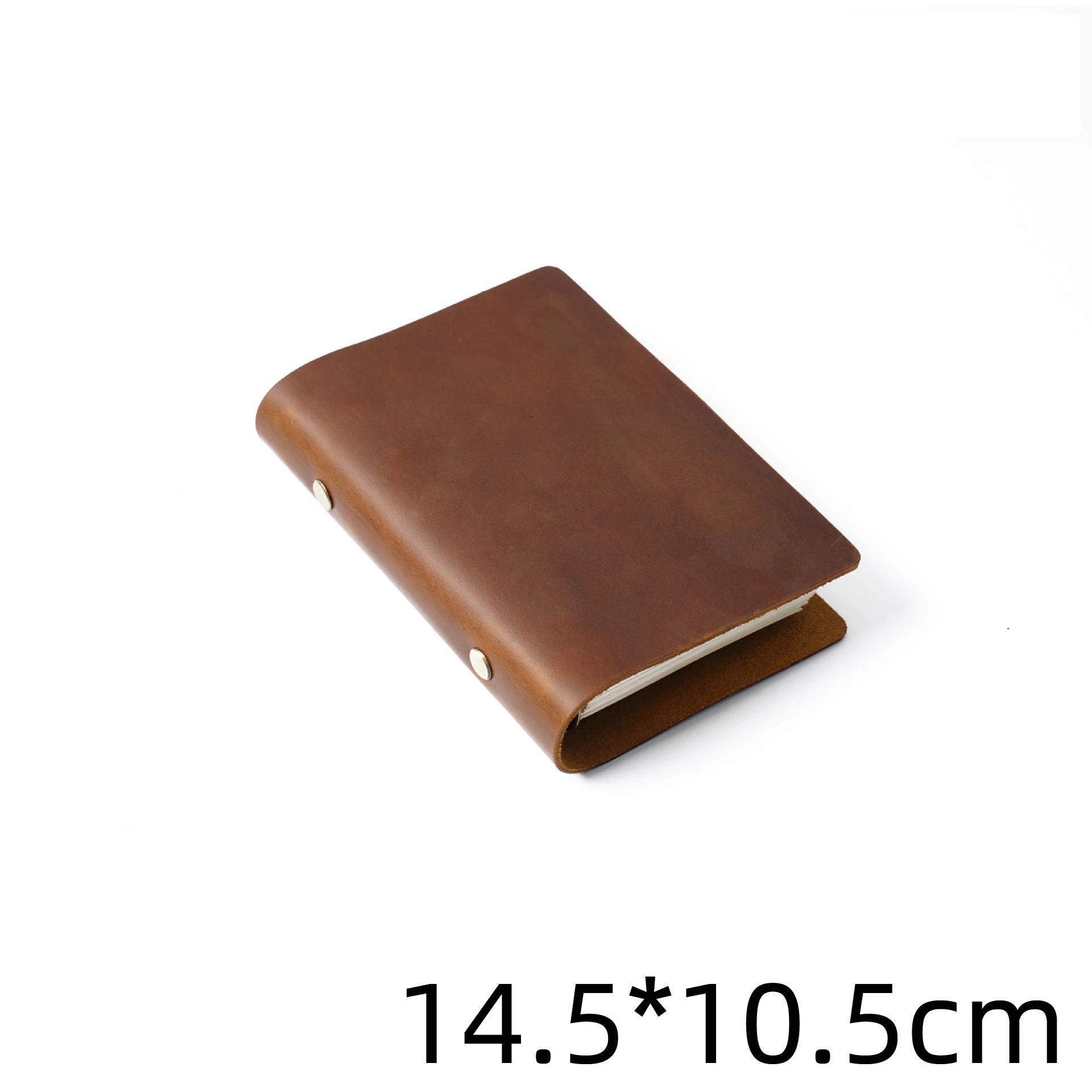 Vintage Real Cow Leather Cover Notebook