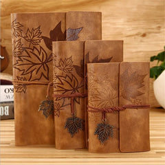 Travelers Vintage Notebook PU Leather Blank Kraft Diary Note Book