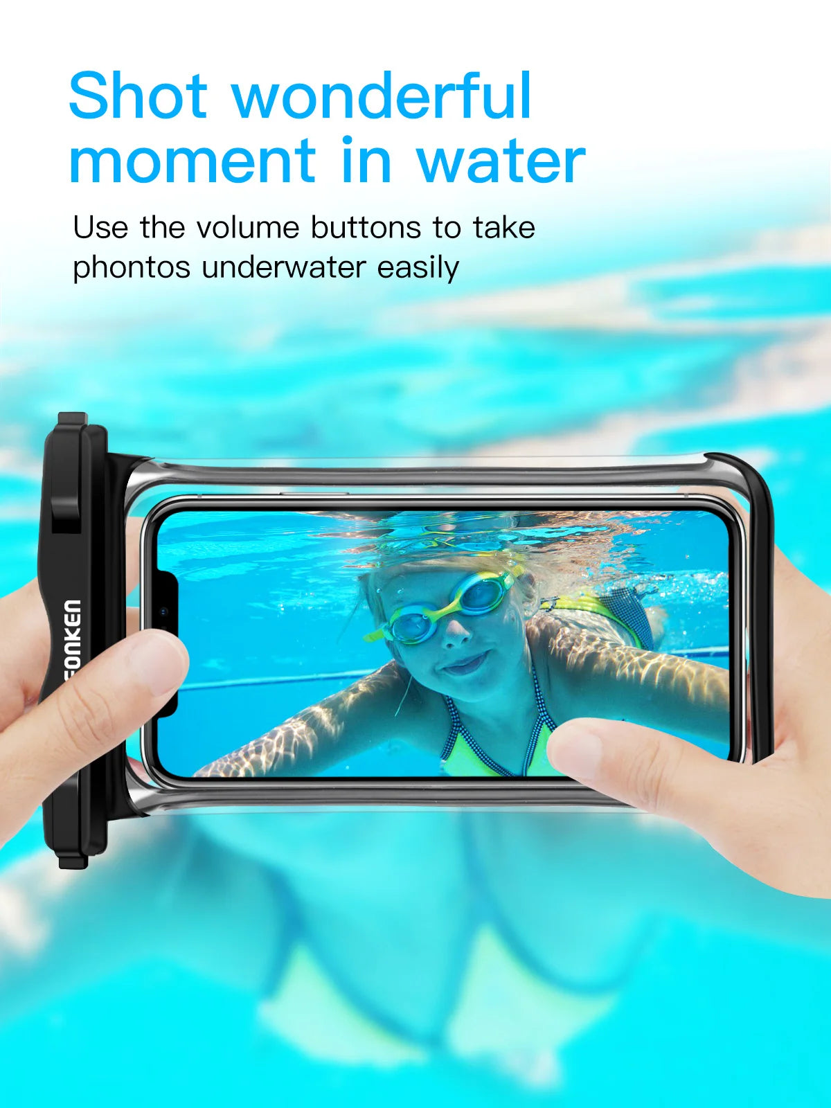 Vintage Waterproof Phone Case Swimming Pouch