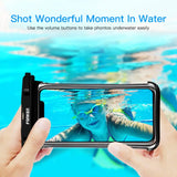 Vintage Waterproof Phone Case Swimming Pouch