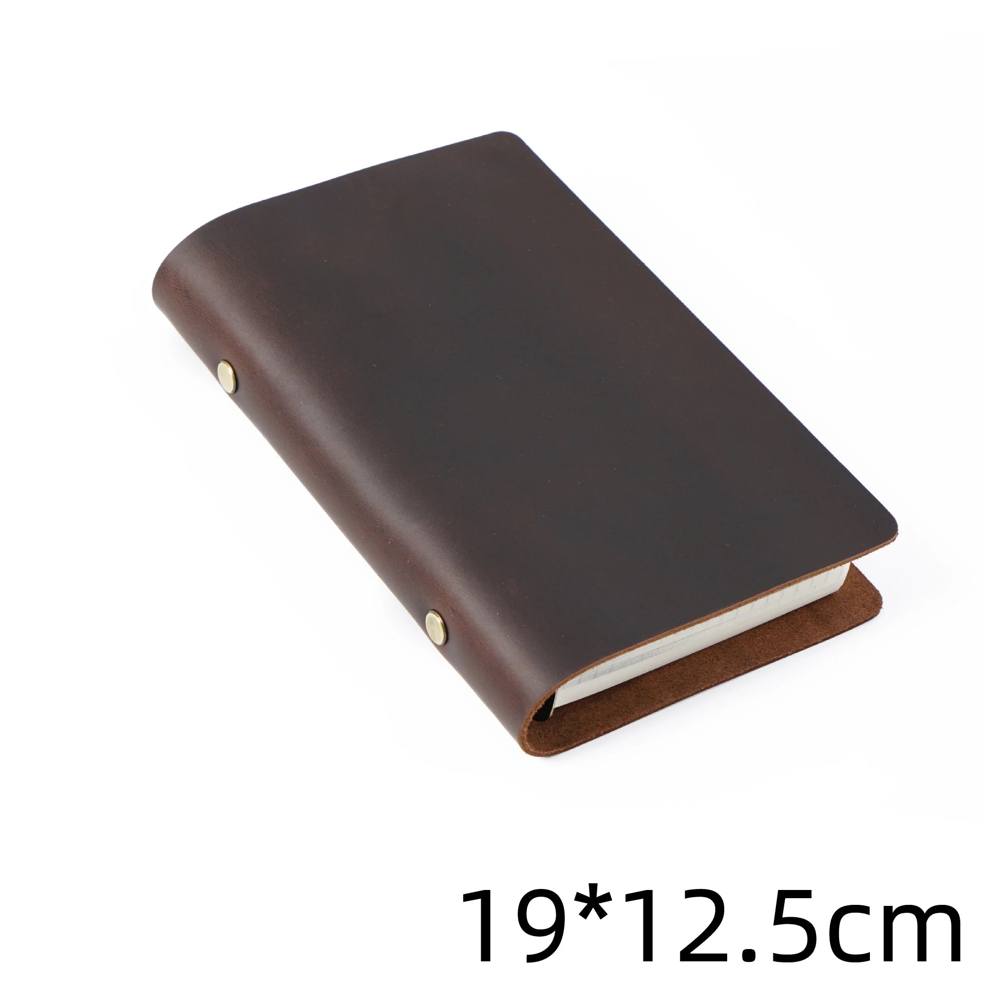 Vintage Real Cow Leather Cover Notebook