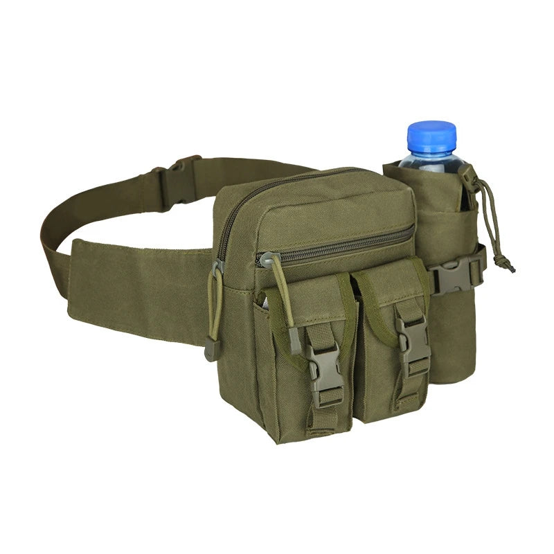 Tactical Nylon Waist Pack Hiking Vintage Bag