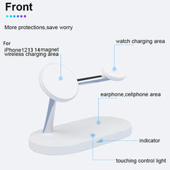 Magnetic 3-in-1 Wireless Charger Stand