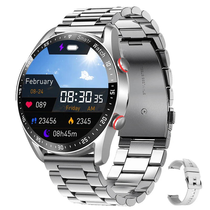 ECG+PPG Sports Waterproof Smartwatch