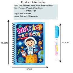 Reusable Magic Water Coloring Book