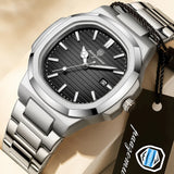 Luxury Vintage Waterproof Chronograph Quartz Wristwatch