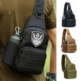 Vintage Military Tactical Shoulder Bag for Outdoor Adventures