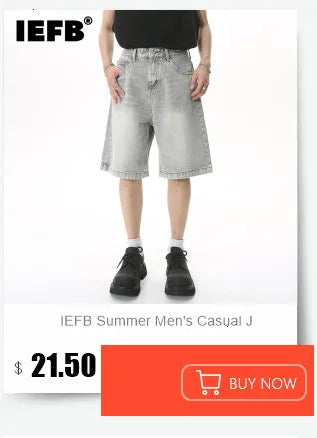 Vintage Loose Men's Summer Denim Shorts