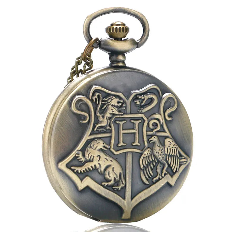 Vintage Japanese Anime Theme Quartz Pocket Watch