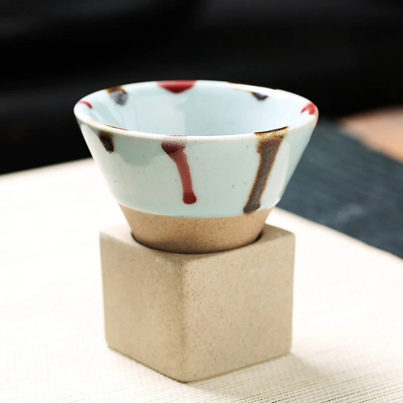 Japanese Style Vintage Ceramic Coffee Cup