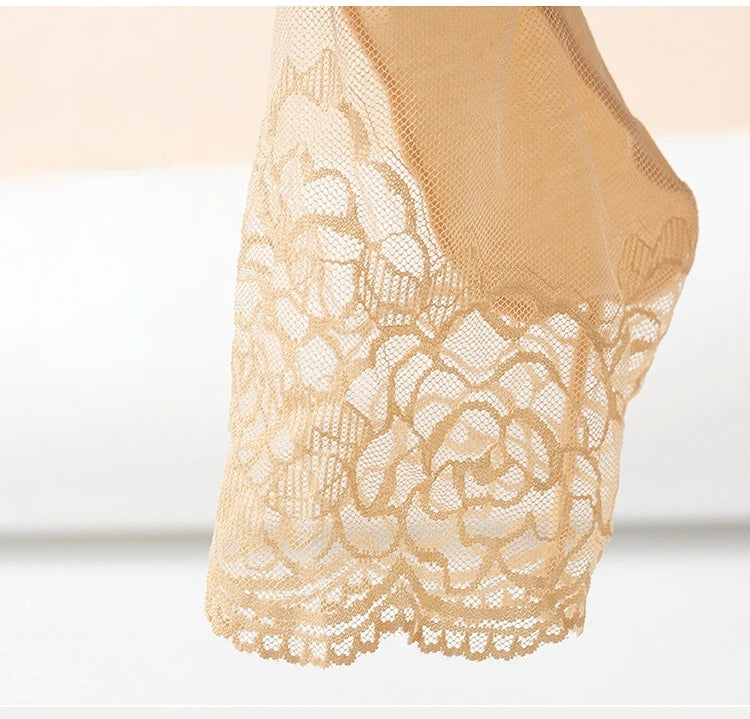 Vintage Lace Cotton Summer Floral Socks