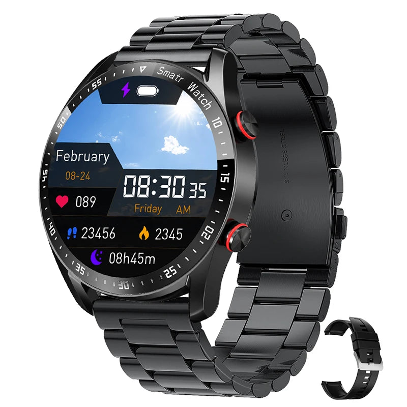 ECG+PPG Sports Waterproof Smartwatch