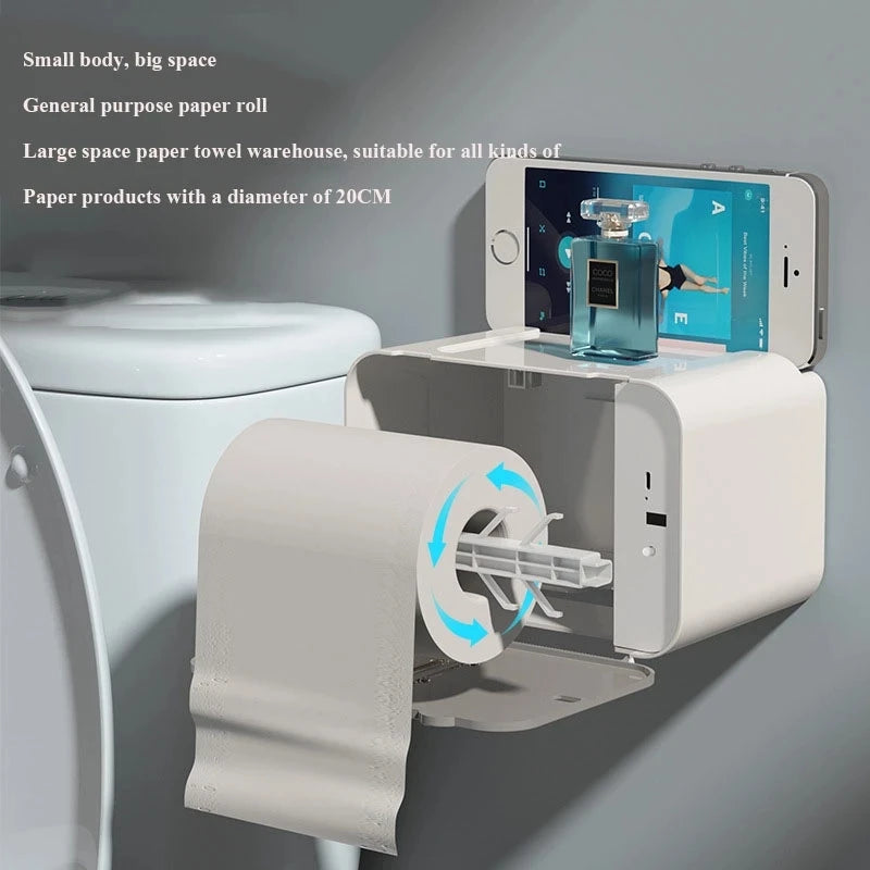 Automatic Induction Toilet Paper Holder