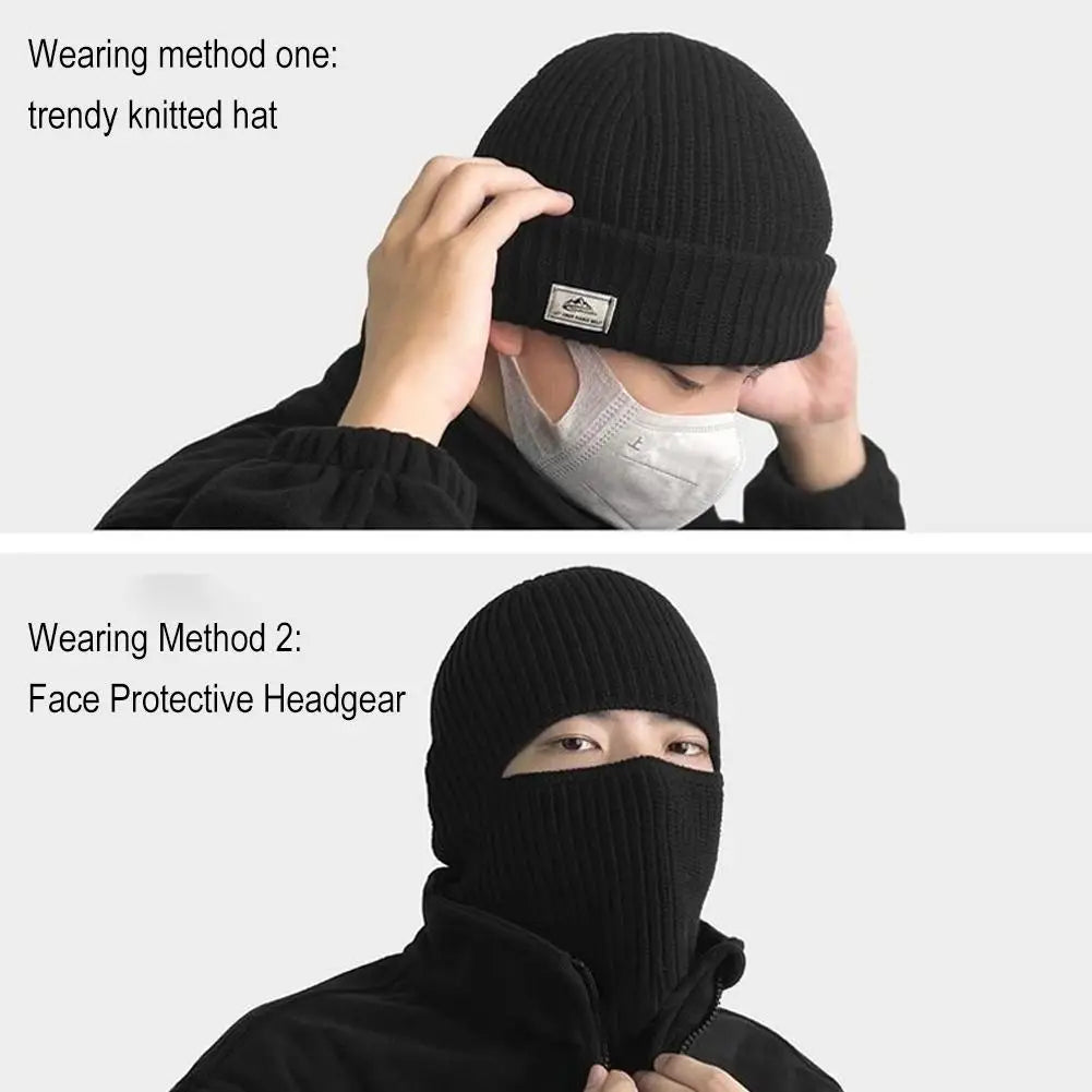 Men's Winter Balaclava Beanie Tactical Hat