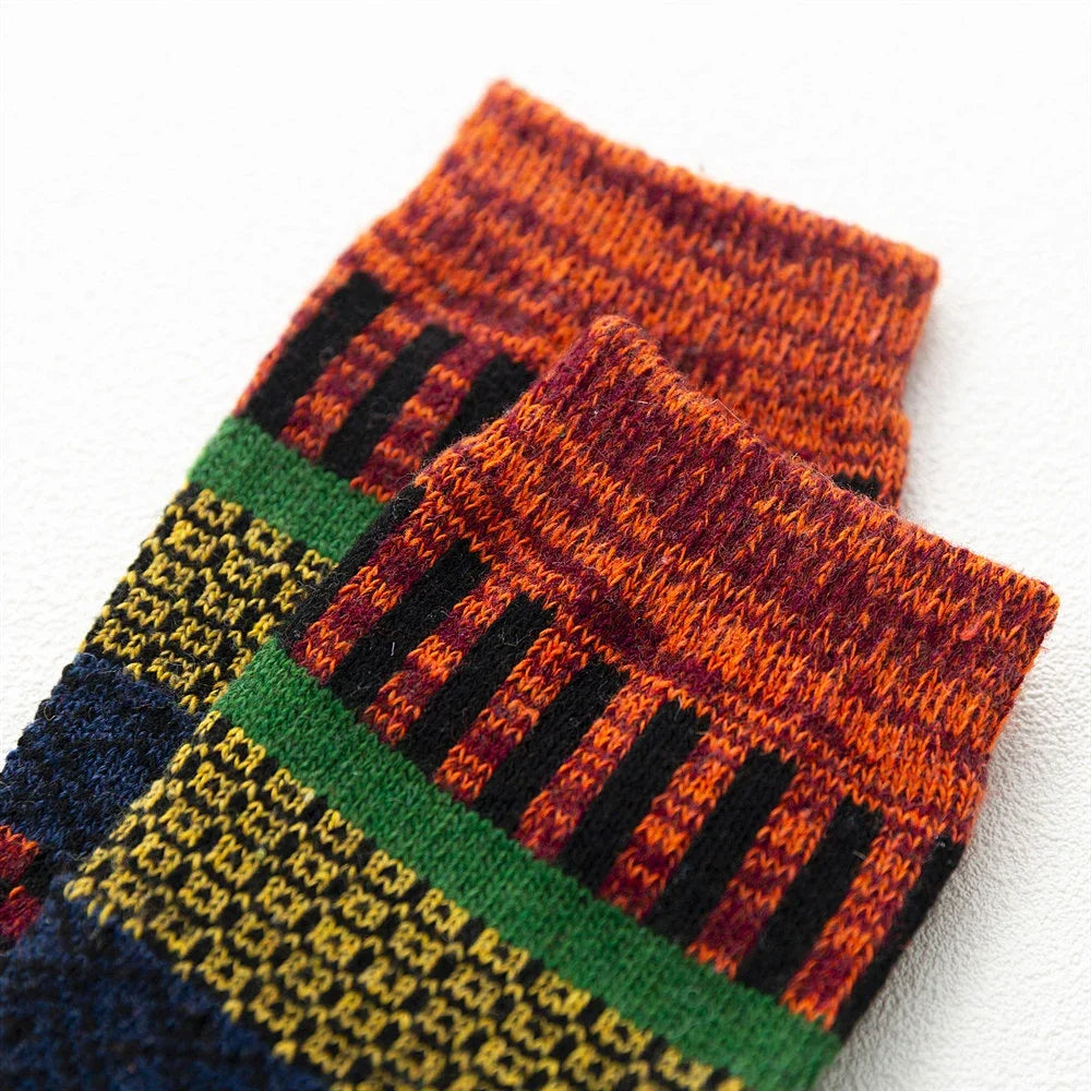 Vintage 5 Pairs Men’s Wool Socks