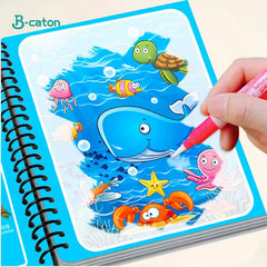 Reusable Magic Water Coloring Book