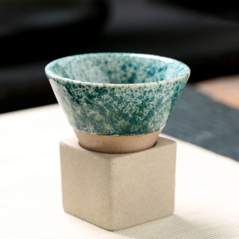 Japanese Style Vintage Ceramic Coffee Cup