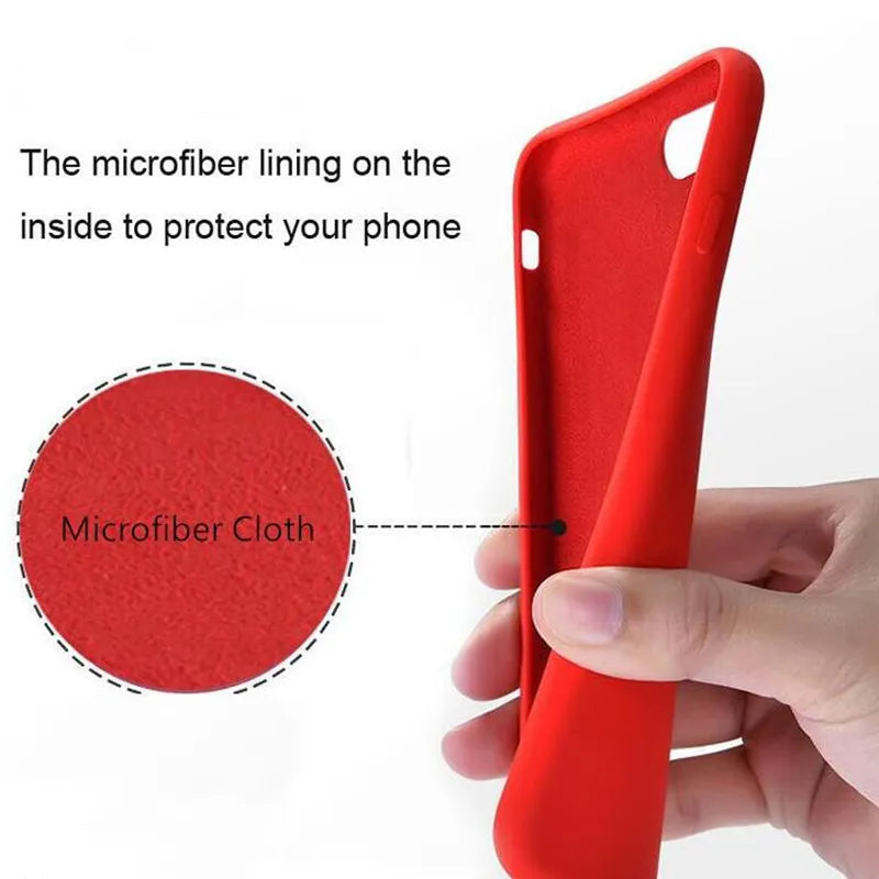 Premium Silicone Case for iPhone Cover