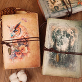 Vintage Waterproof Cowhide Journal Notebook