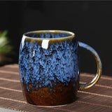 Vintage Ceramic Mug Kiln Change Glazed