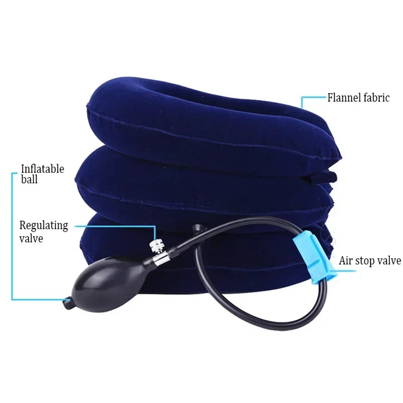 Inflatable Neck Stretcher: Pain Relief Device