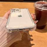 Vintage Luxury Shockproof Clear Case for iPhone