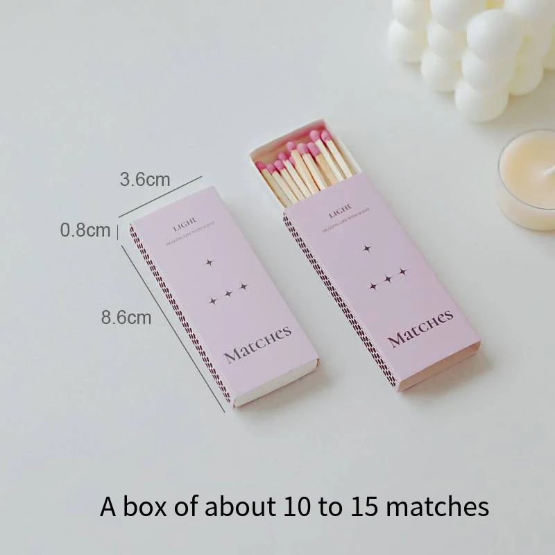 Vintage Long Match Box Aromatherapy Candle