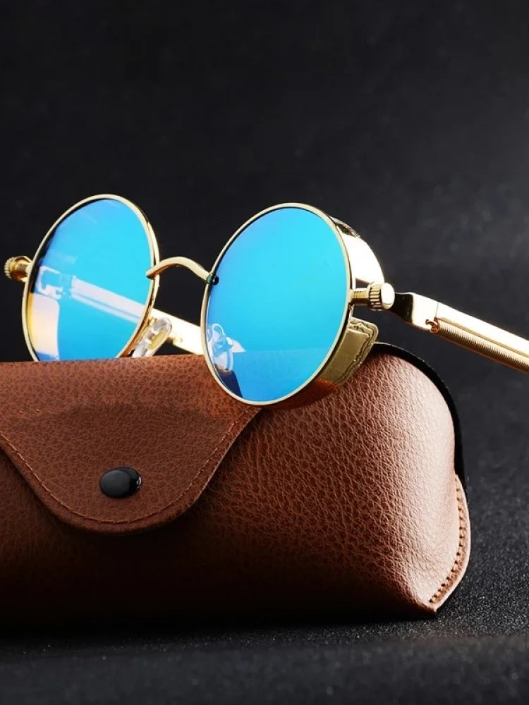 Vintage Steampunk Sunglasses Men Women