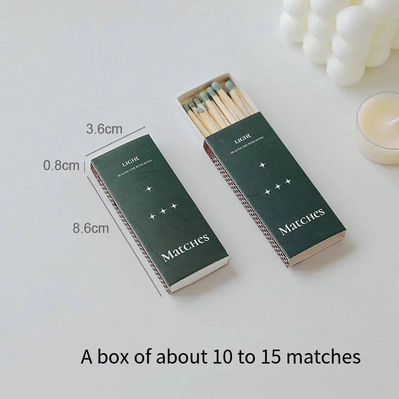 Vintage Long Match Box Aromatherapy Candle