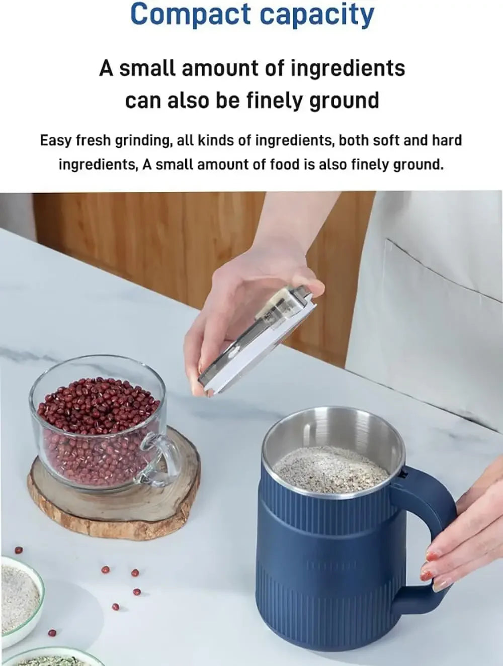 Electric Stainless Steel Grinder