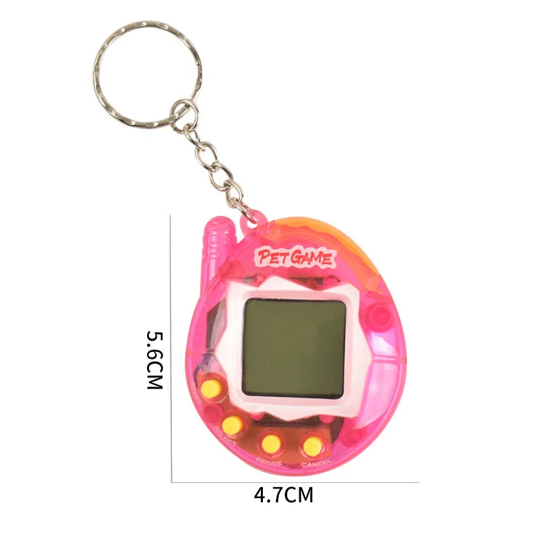 Transparent Tamagotchi 168-in-One Digital Pets