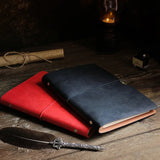 Vintage Soft Pu Leather Travel Journal Notebook