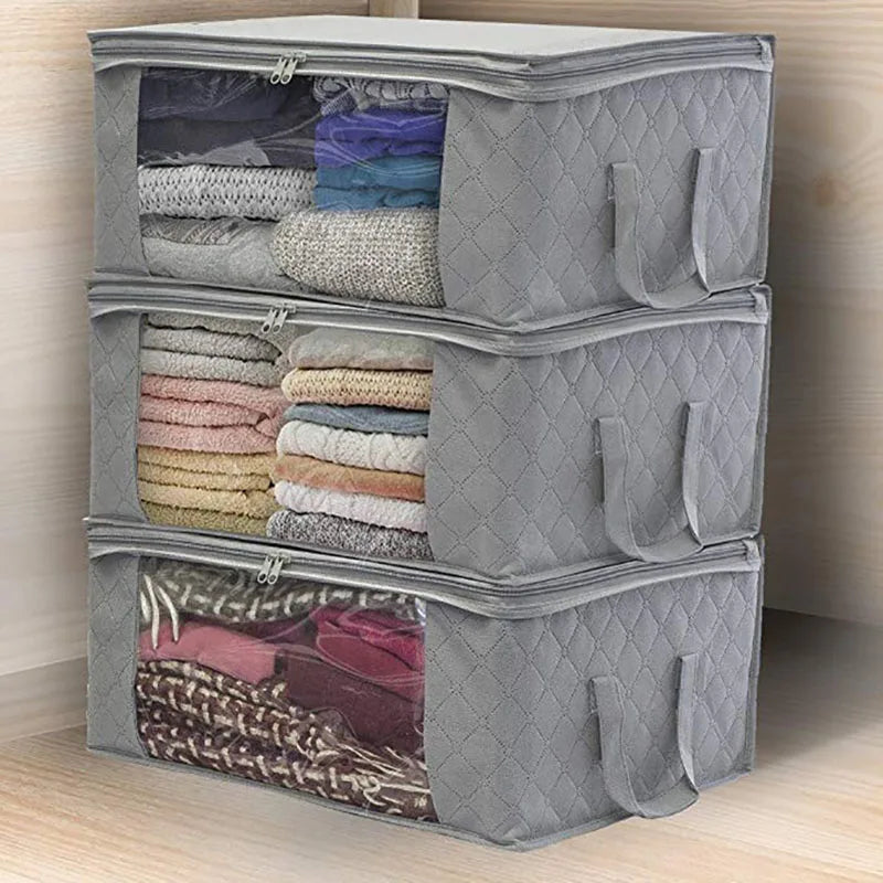 Large Capacity Foldable Clothes Storage Organizer