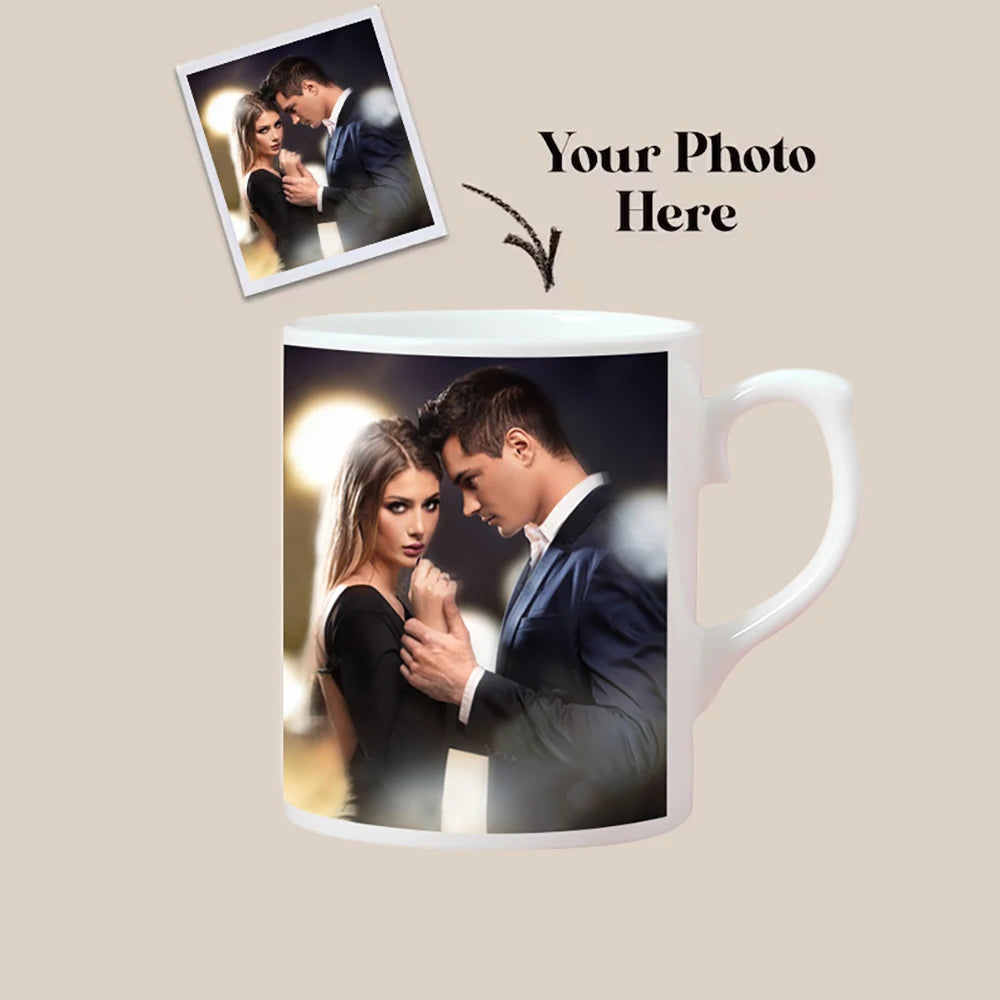 Vintage Personalized Your Photo Coffee Mugs