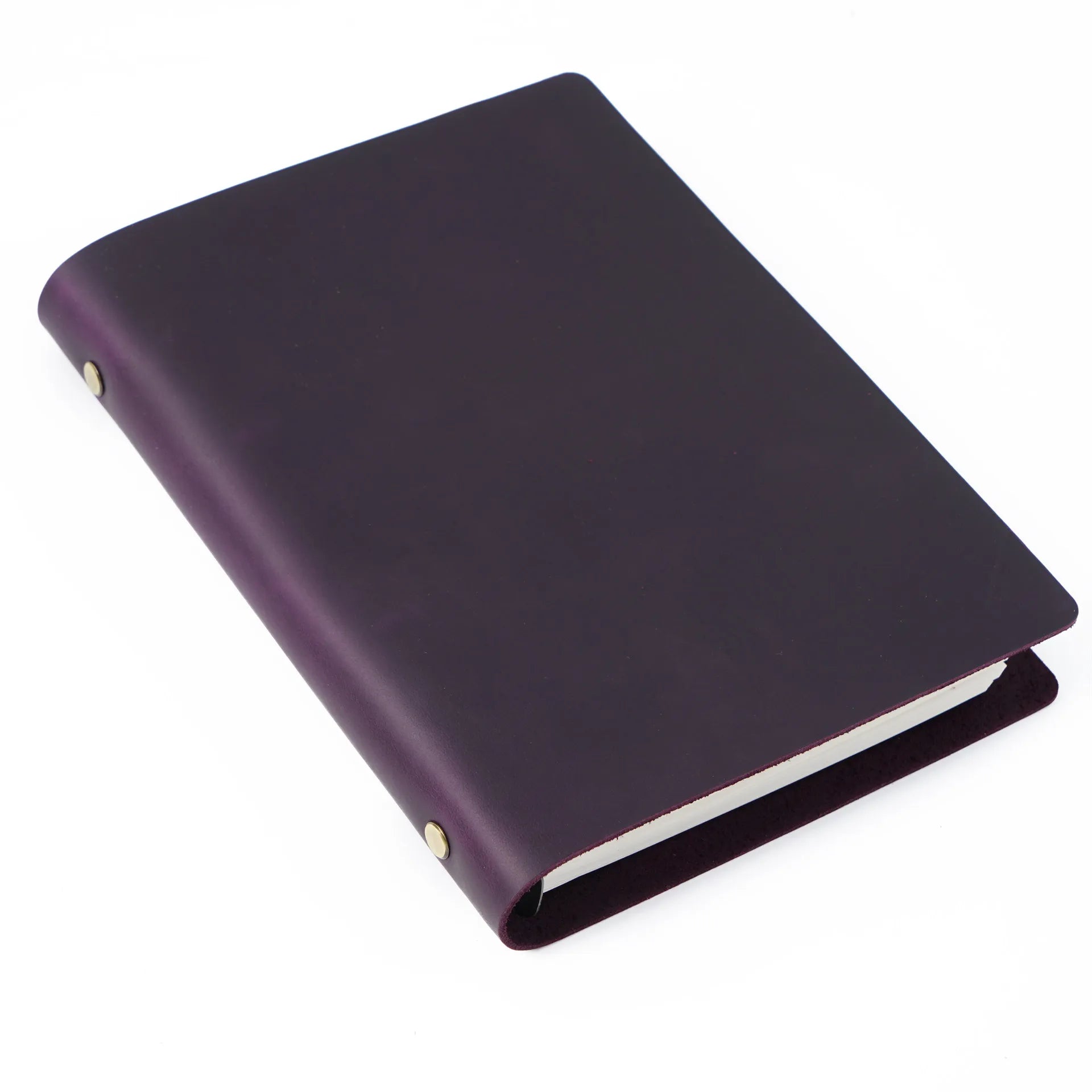 Vintage Classic Leather Rings Binder Notebook