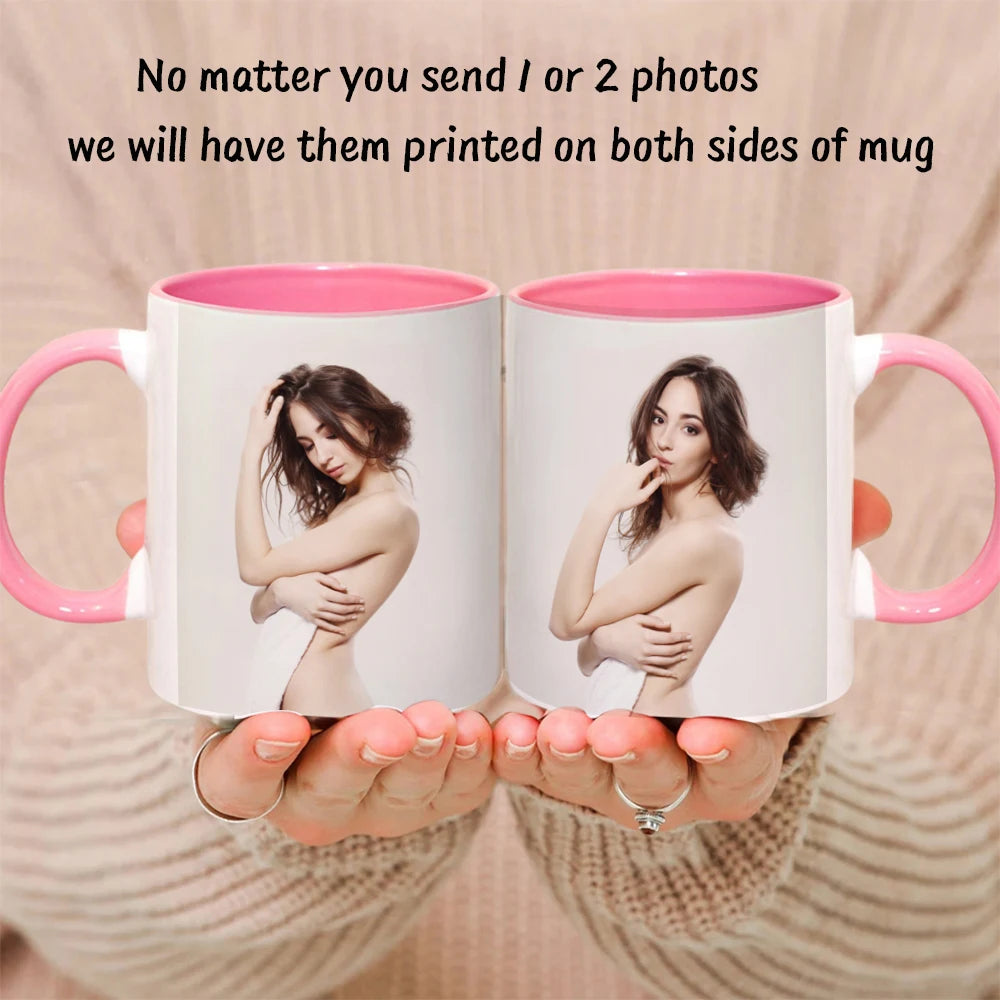 Vintage Personalized Your Photo Coffee Mugs