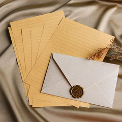 Vintage Linen Envelopes Wedding Invitation Supplies