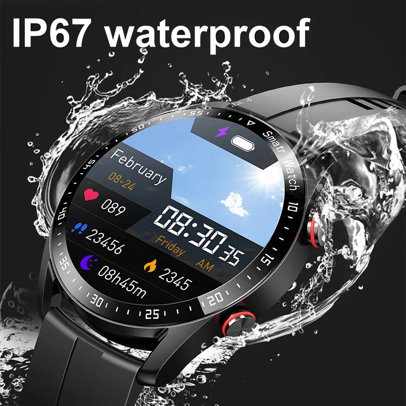 ECG+PPG Sports Waterproof Smartwatch