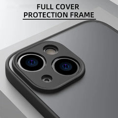 Shockproof Thin Matte Case For iPhone